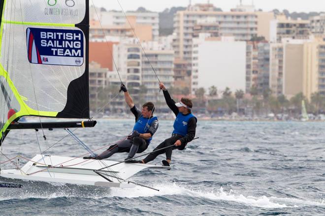 2014 ISAF Sailing World Cup Mallorca, day 3 - 49er © Thom Touw http://www.thomtouw.com
